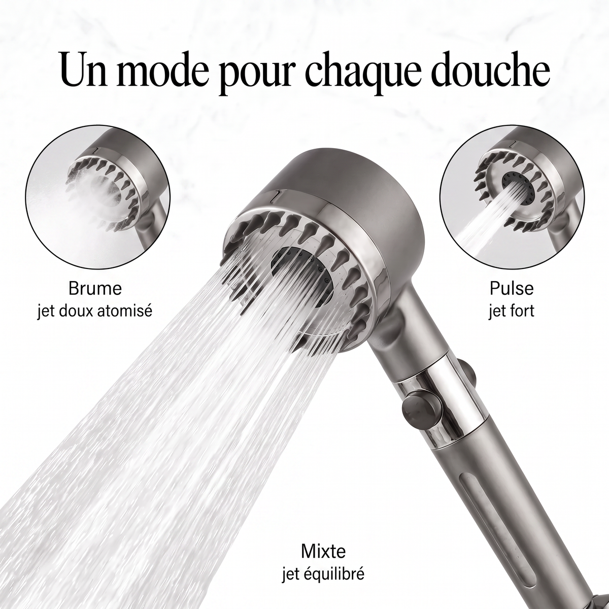 Le pommeau de douche filtrant™