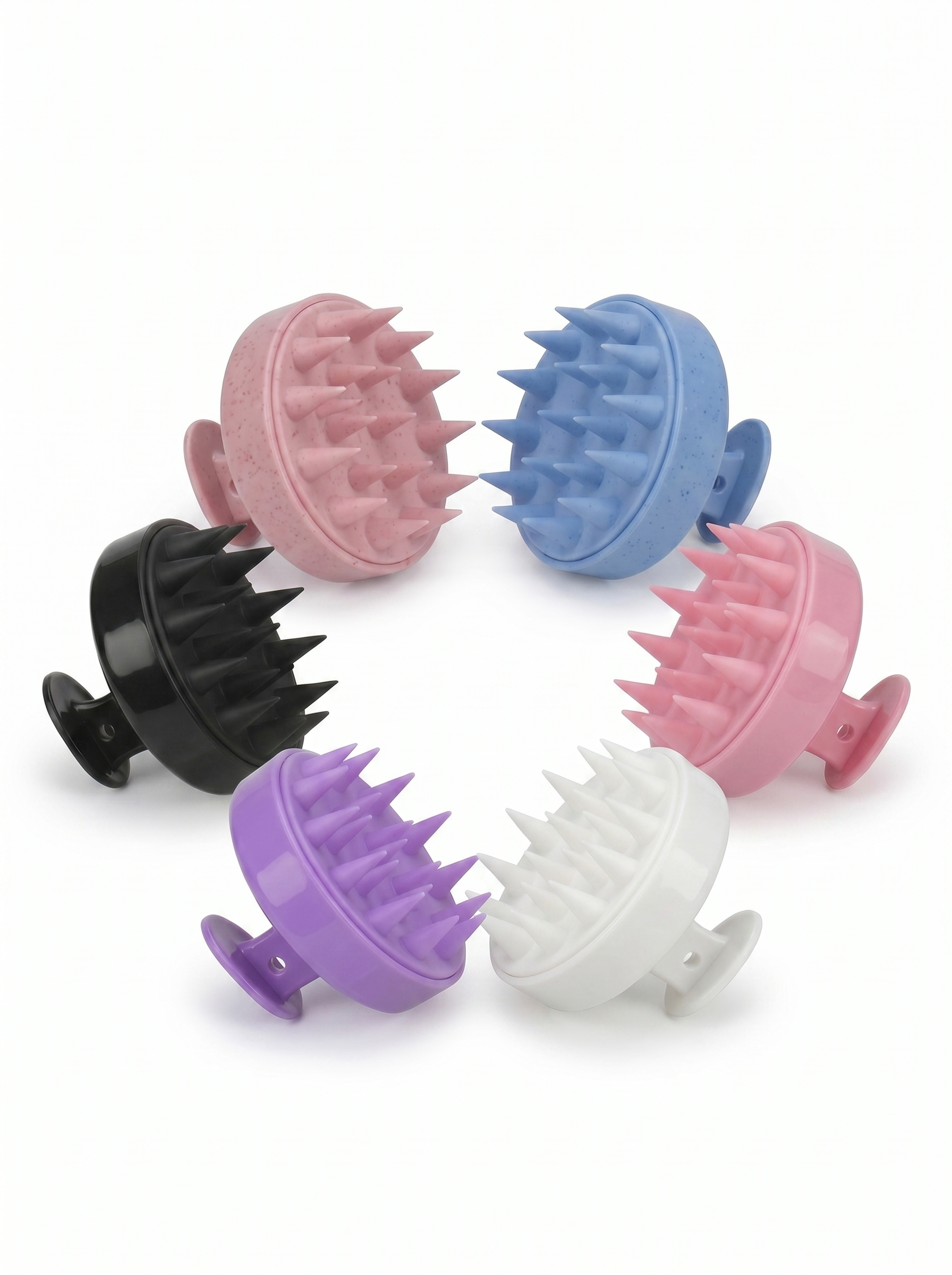 Brosse pour le cuir chevelu